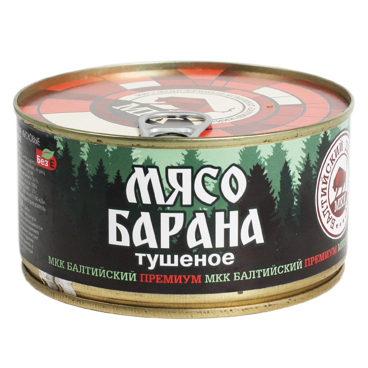 Мясо барана тушеное премиум 325г МКК Балтийский Мясо барана тушеное премиум 325г МКК Балтийский
