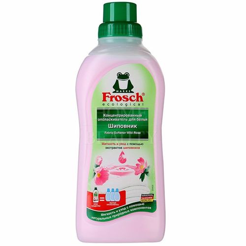 Frosch концентрированный ополаскиватель для бель Шиповник 750мл