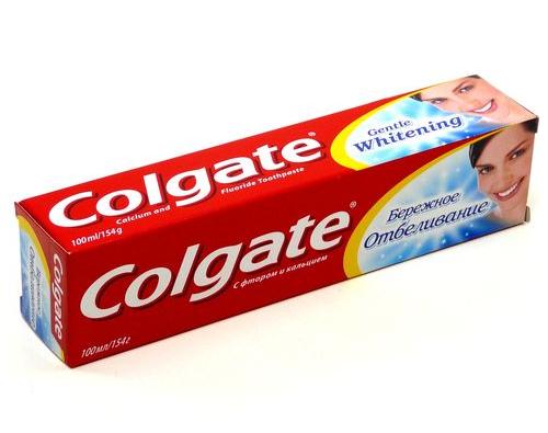 Colgate Бережное отбеливание, зубная паста, 100 мл.