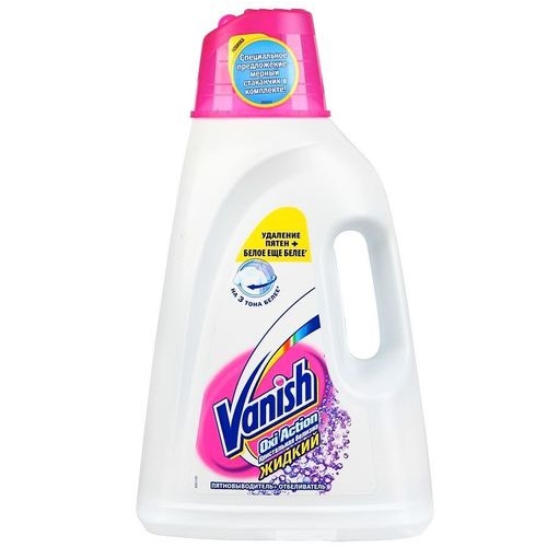 VANISH Oxi Action пятновыводитель для белого белья 2л