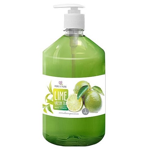 More de flore Жидкое мыло Лайм и зеленый чай 1л