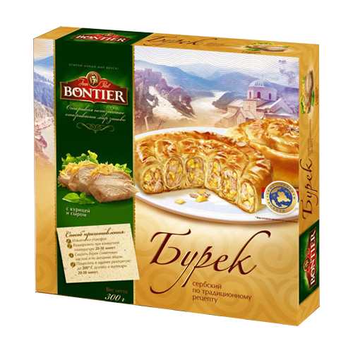 BONTIER Бурек с курицей и сыром 300г