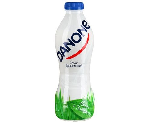 DANONE Йогурт питьевой Традиционный 850г DANONE Йогурт питьевой Традиционный 850г