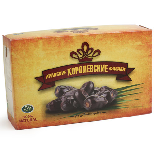 Финики иранские в коробке 500г