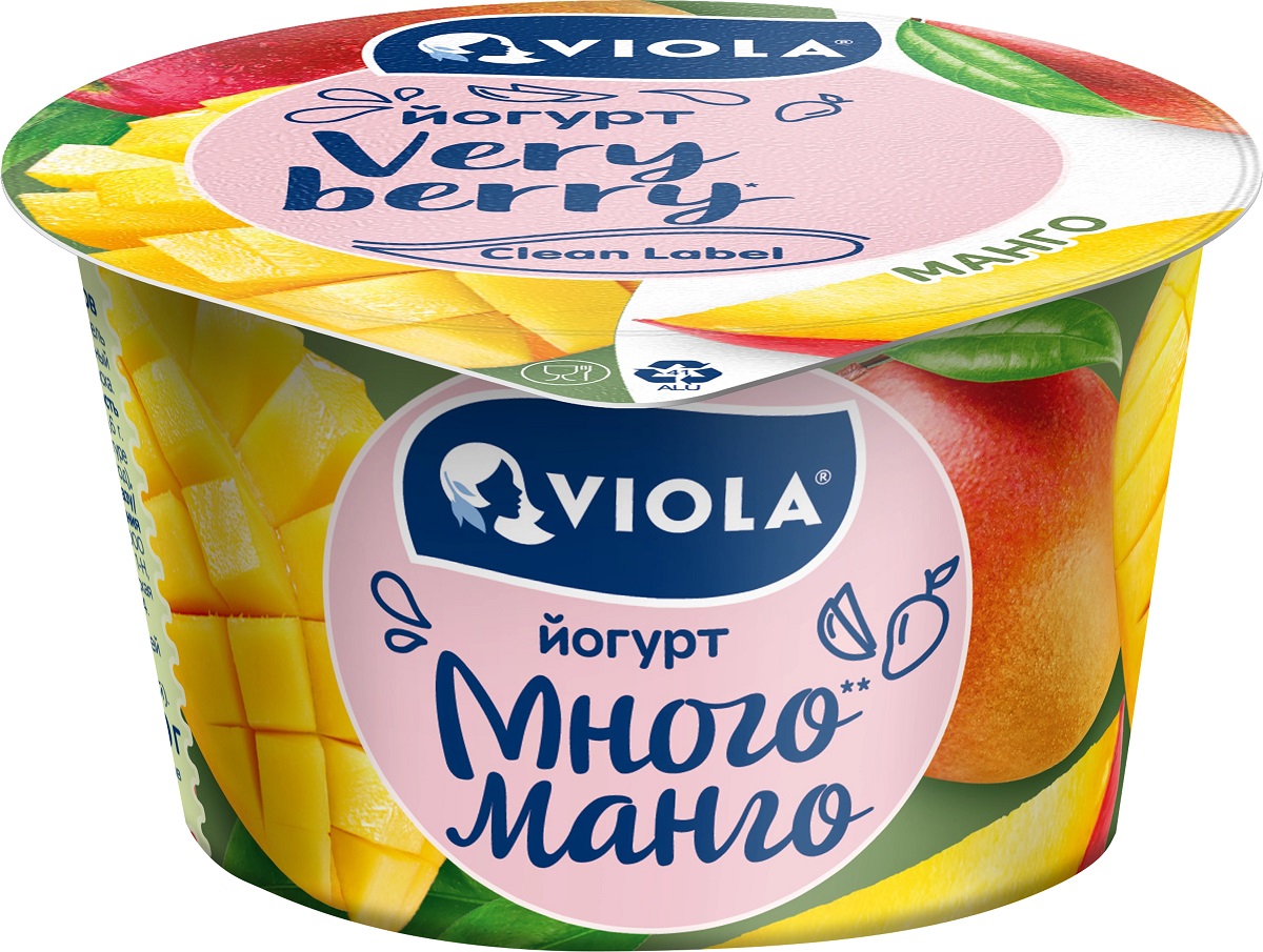 VIOLA йогурт Манго 2.6% 180г 