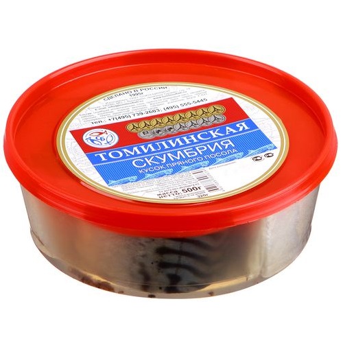 Скумбрия пряного посола 500г