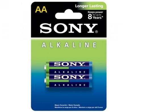 Sony, батарейки алкалиновые  АА, 2 шт.
