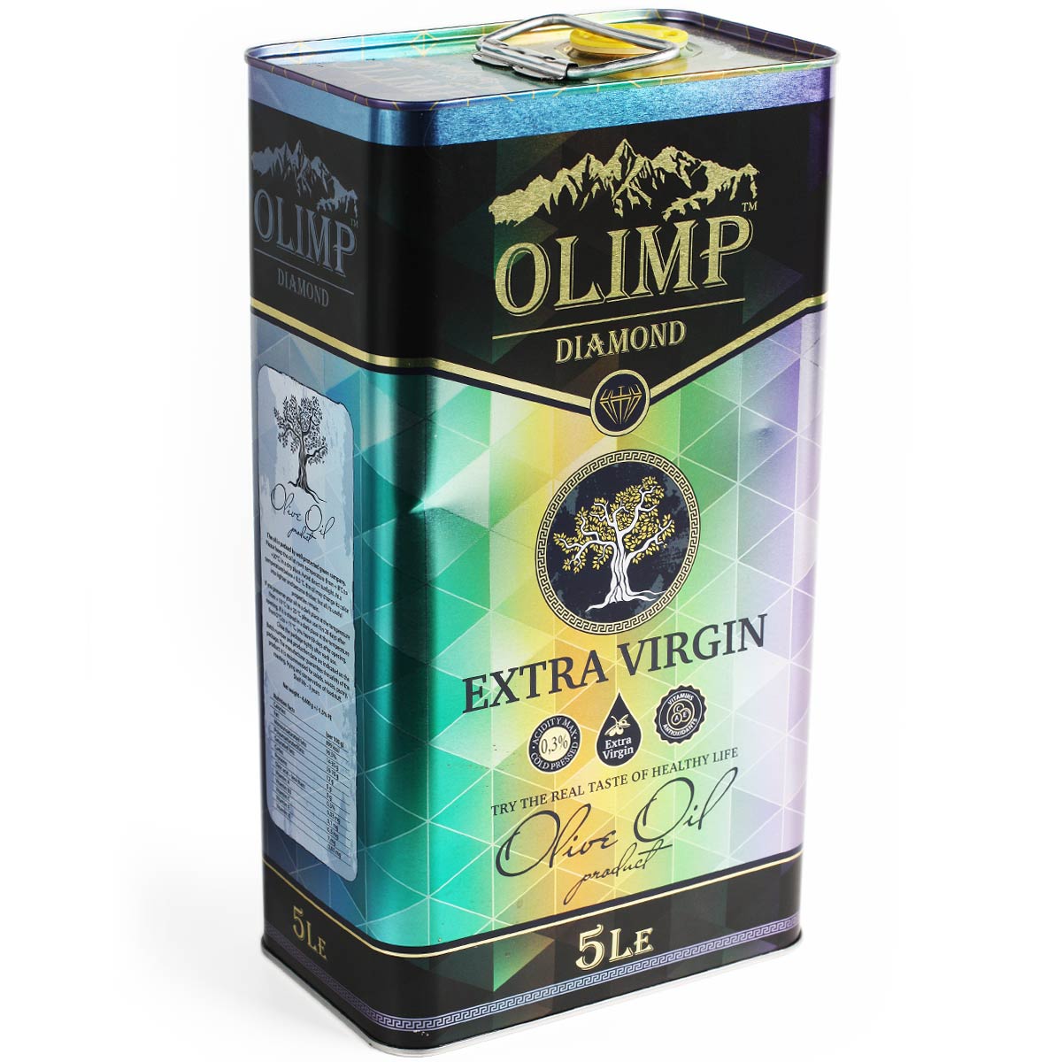 Оливковое масло Олимп Olimp Extra Virgin Diamond 5л 