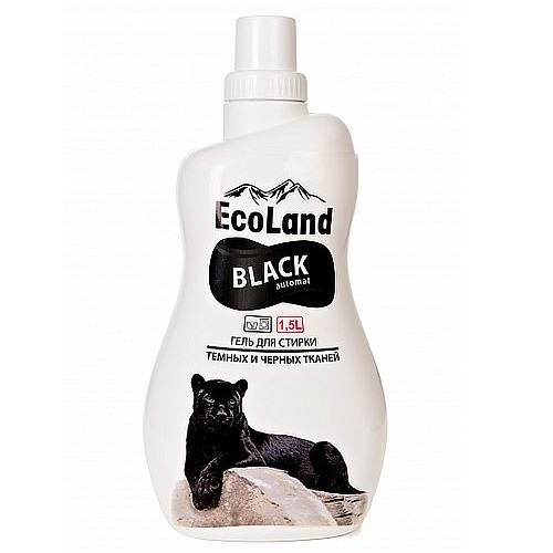 Гель для стирки EcoLand для темных и черных тканей 1.5л 