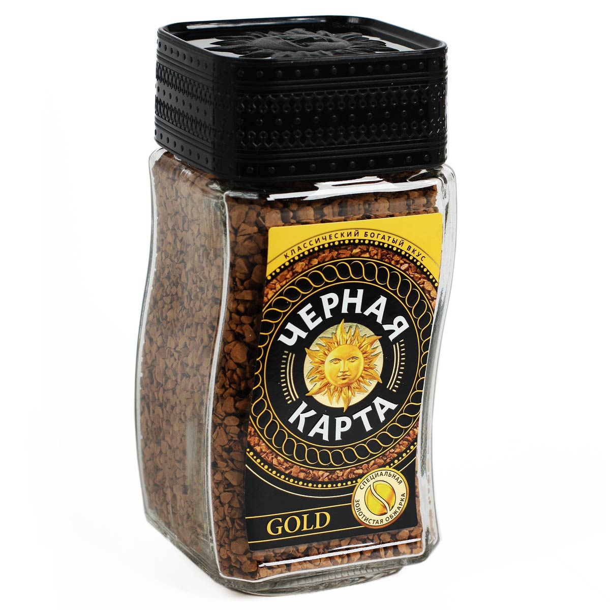 Черная Карта ГОЛД кофе растворимый  95г