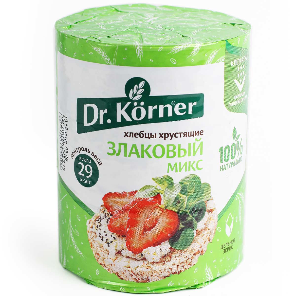 Доктор Корнер хлебцы злаковый микс Dr.Corner 90г