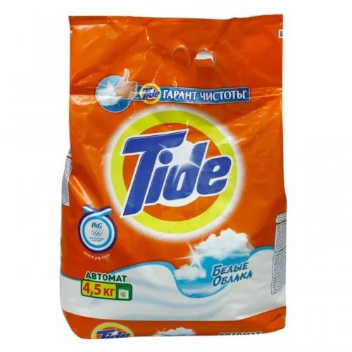 TIDE Автомат Белые облака стриральный порошок 4.5кг