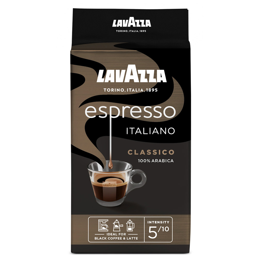 LAVAZZA Espresso кофе Лавацца молотый средней обжарки 250г