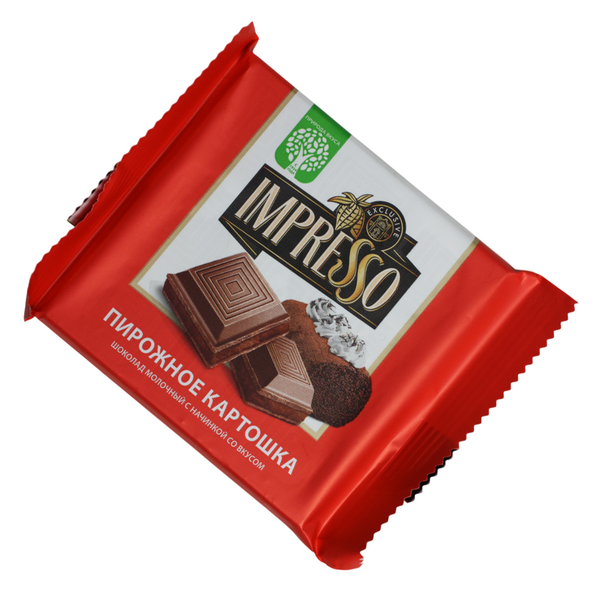 СПАРТАК Шоколад молочный начинка пирожное картошка 28% IMPRESSO 75г