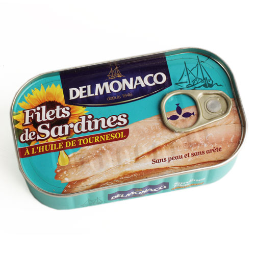 Филе Сардины в подсолнечном масле Авеиро Марок 125г