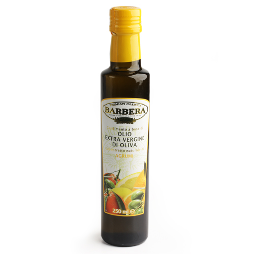 BARBERA Extra Virgin масло оливковое Барбера с добавлением экстрактов цитрусовых 250мл