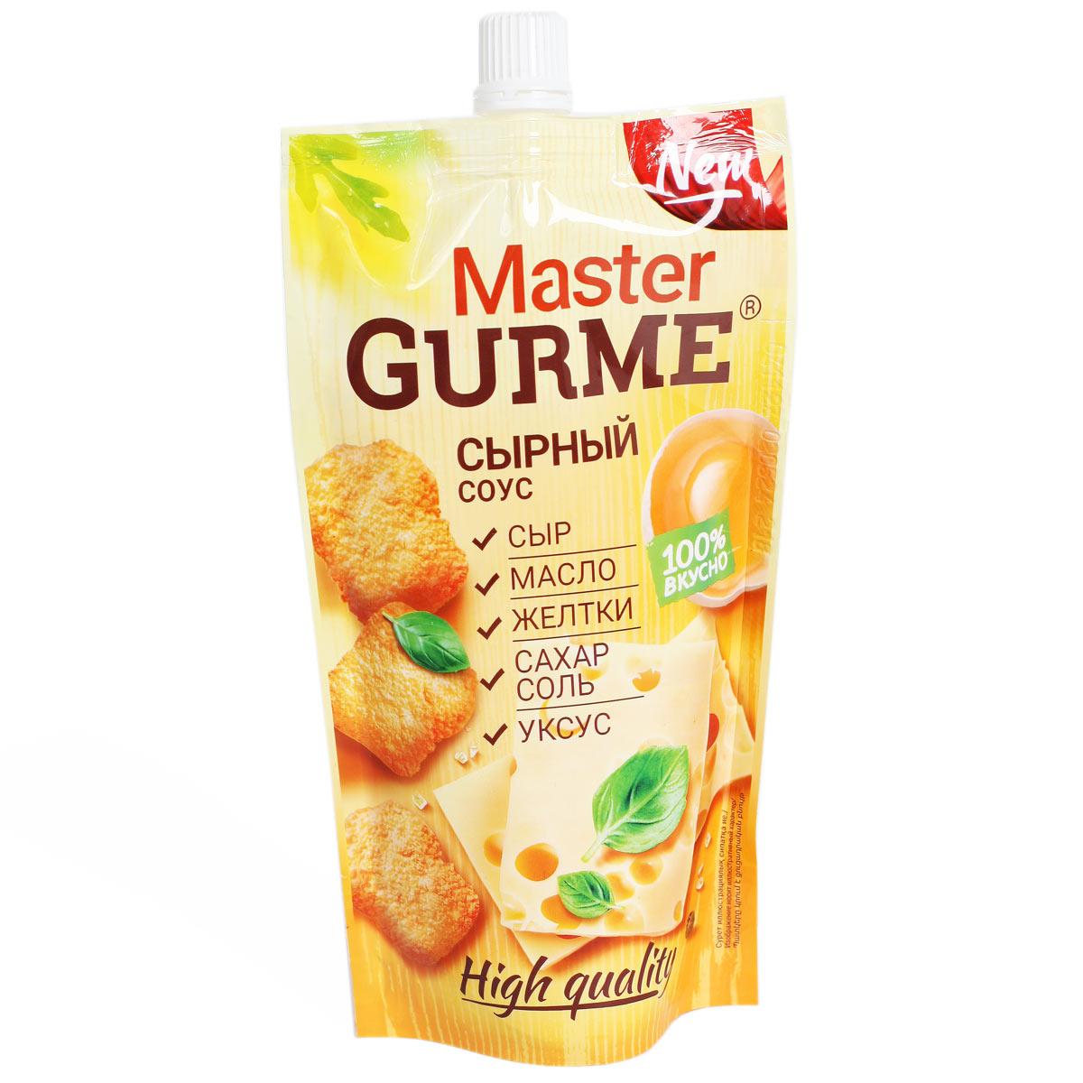 MASTER GURME Сырный соус 35% 200мл