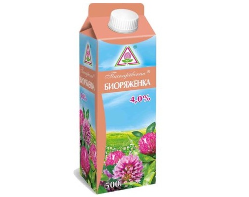 Пискаревский МПЗ Биоряженка нежность 4% , 0,5л 