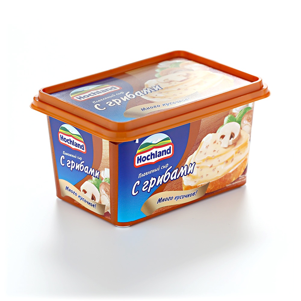 Сыр плавленый HOCHLAND с грибами 55% 400г