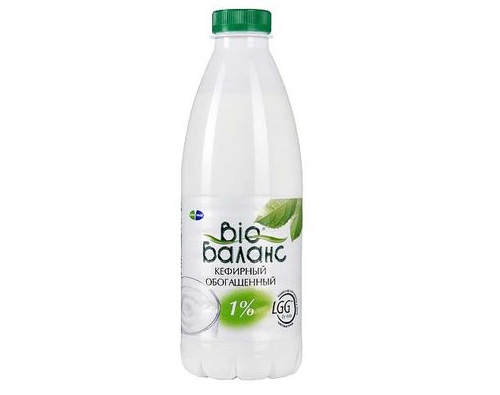 BIO БАЛАНС Напиток кефирный обогащенный 1% 930г BIO БАЛАНС Напиток кефирный обогащенный 1% 930г