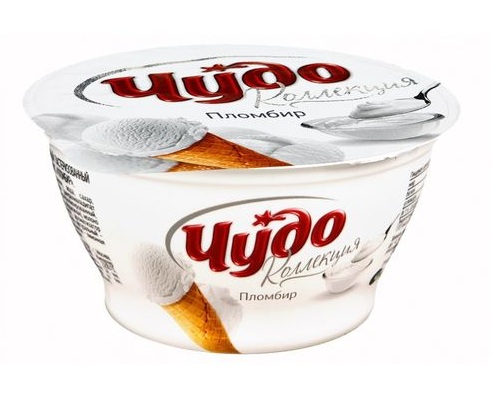 ЧУДО Коллекция Десерт творожный  пломбир, 5,4% 135 г