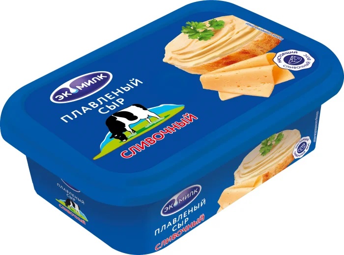 ЭКОМИЛК сыр плавленый  55% 200г