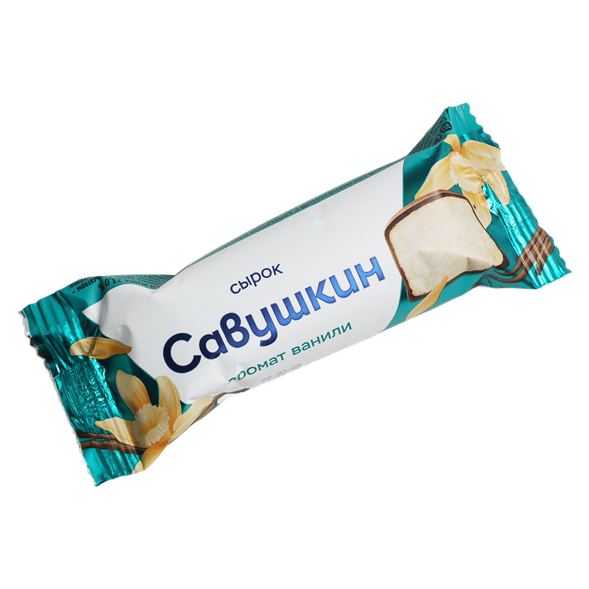 Савушкин сырок глазированный с ароматом ванили 26% 40г 