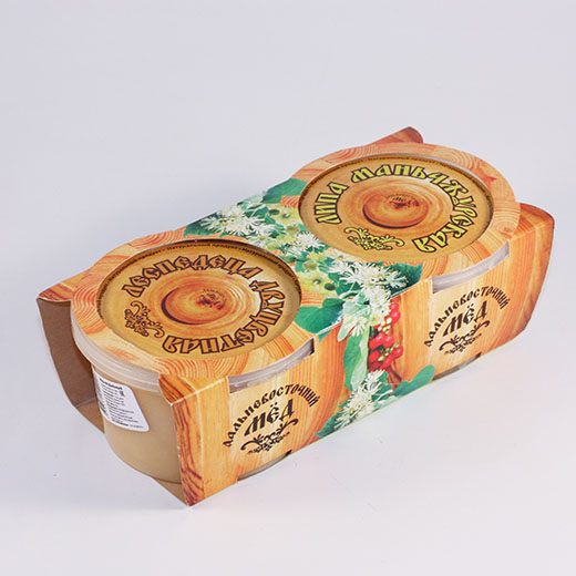 Дальневосточный мед Леспедицы двуцветной (Таежный цвет), 350 гр.
