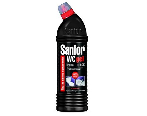 Sanfor WC SPECIAL BLACK для туалета 750мл