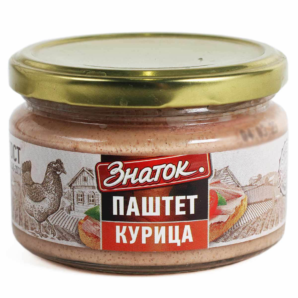 Паштет Курица ЗНАТОК стекло 200г 