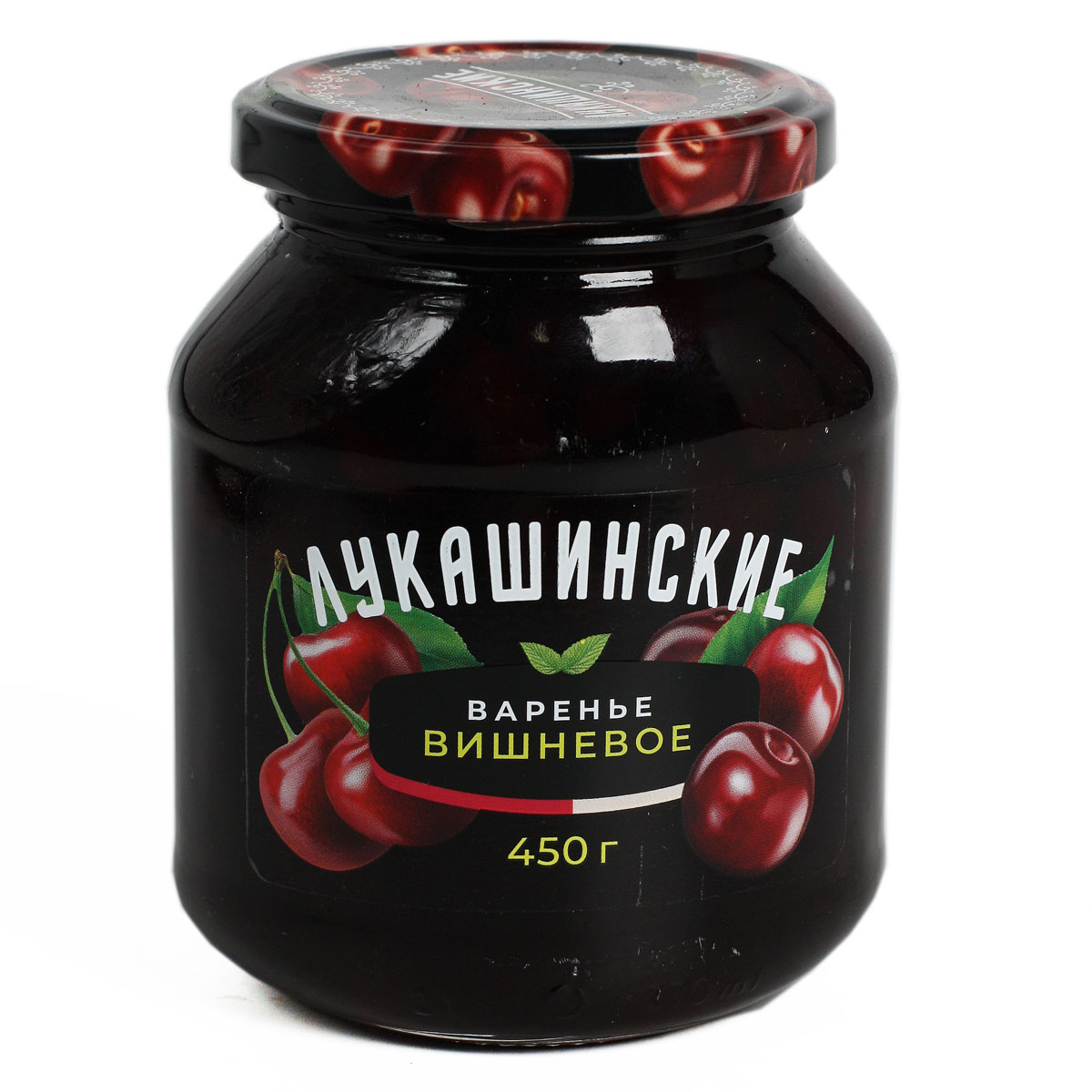 Лукашинские Варенье вишневое без косточки 450 г