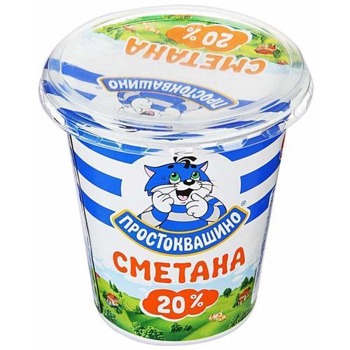 ПРОСТОКВАШИНО Сметана 20% 300г ПРОСТОКВАШИНО Сметана 20% 300г