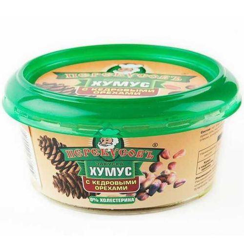 Хумус с кедровыми орехами, ПЕРЕКУСОВЪ, 150 г