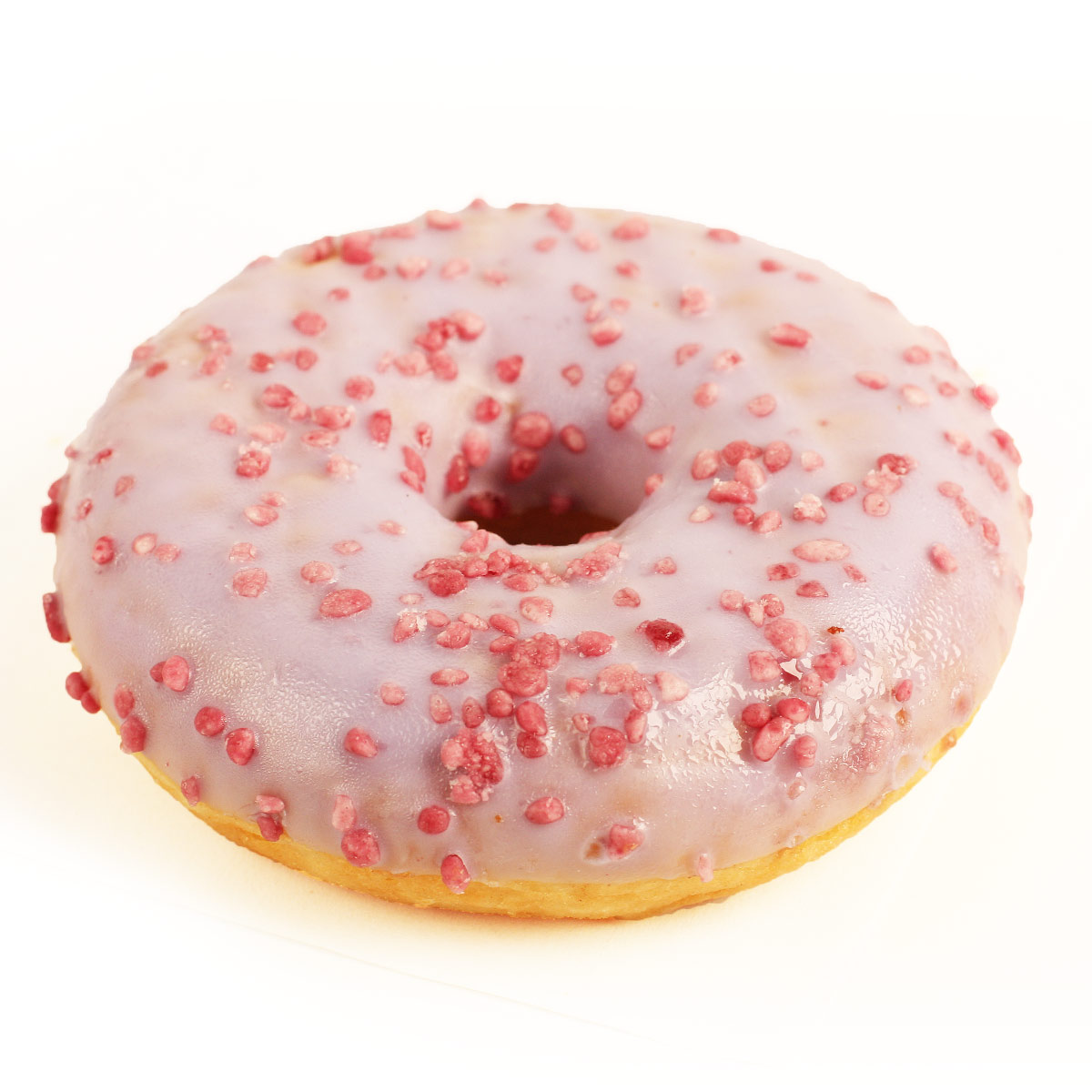 Пончик черничный Пекарня Вольчека 