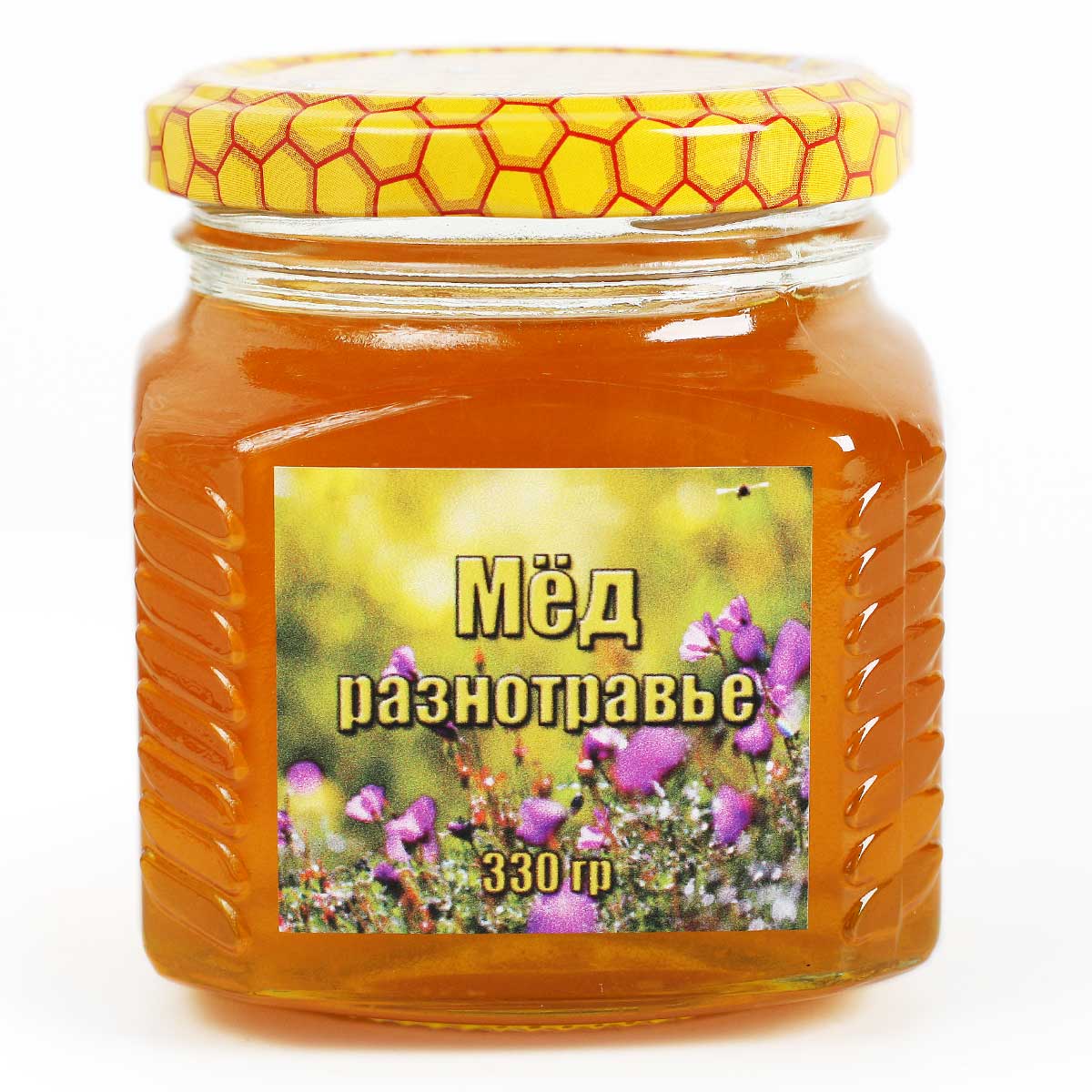 Башкирский мёд разнотравье 330г 