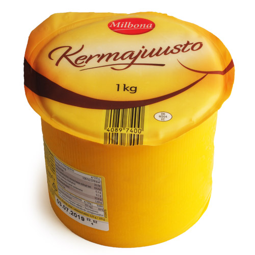 MILBONA Kermajuusto сыр Мильбона 31% 1кг