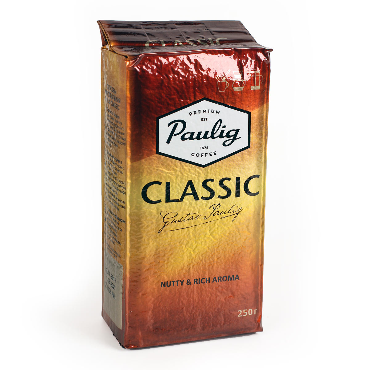 Paulig Classic кофе молотый 250г Paulig Classic кофе молотый 250г