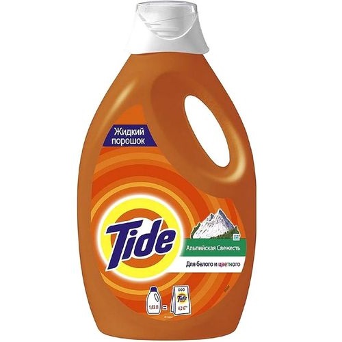 TIDE Альпийская Свежесть жидкий порошок 1.82л TIDE Альпийская Свежесть жидкий порошок 1.82л