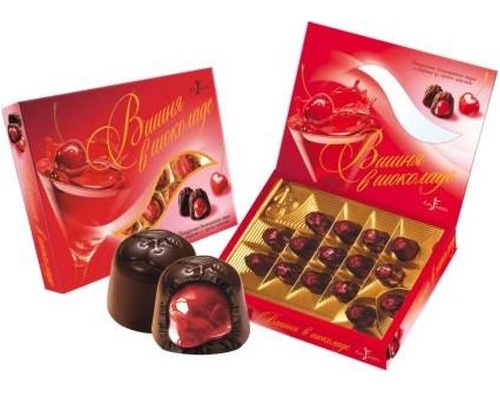 Вишня в шоколаде Саратовская КФ 210г 