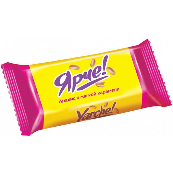 Конфеты Ярче с арахисом в шоколаде