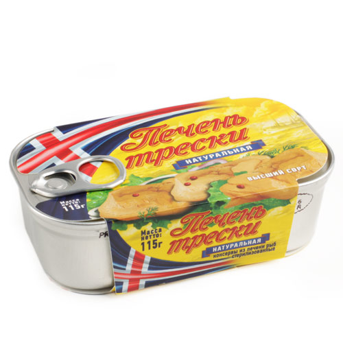 Печень трески высшего сорта Исландия 115г