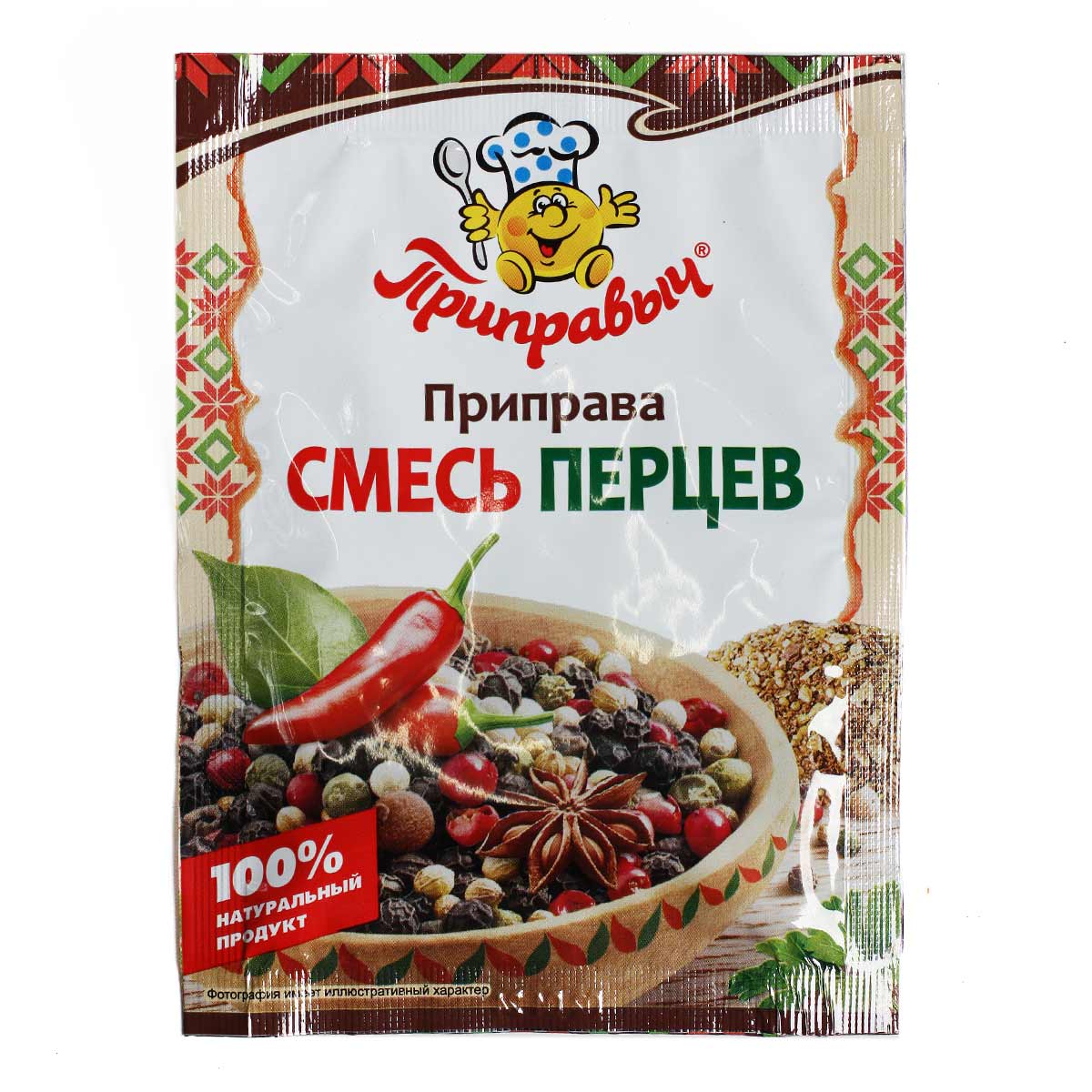Приправыч смесь перцев 15г Приправыч смесь перцев 15г