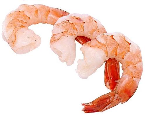 КРЕВЕТКИ ТИГРОВЫЕ очищенные вареномороженные на хвосте 31/40