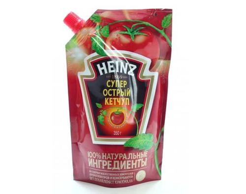 Heinz кетчуп супер острый 320г