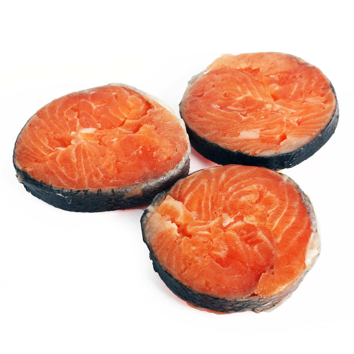 Медальоны из лосося замороженные