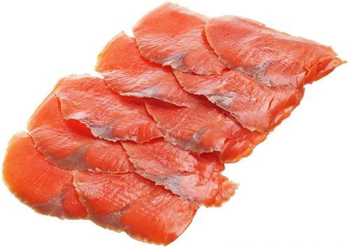 Кета холодного копчения ломтики 350г