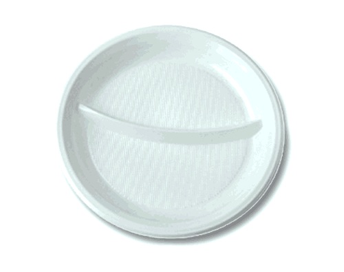 Тарелка 205 мм.,  2-х секц. ПС, 100 шт