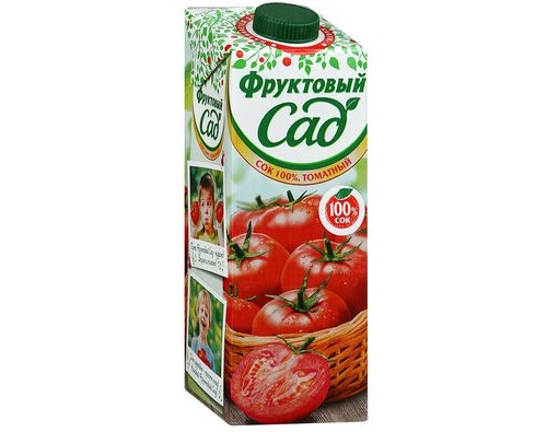 ФРУКТОВЫЙ САД сок Томатный 0.95л