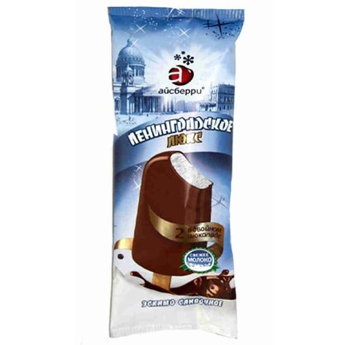 АЙСБЕРРИ мороженое Эскимо Ленинградское люкс 80г