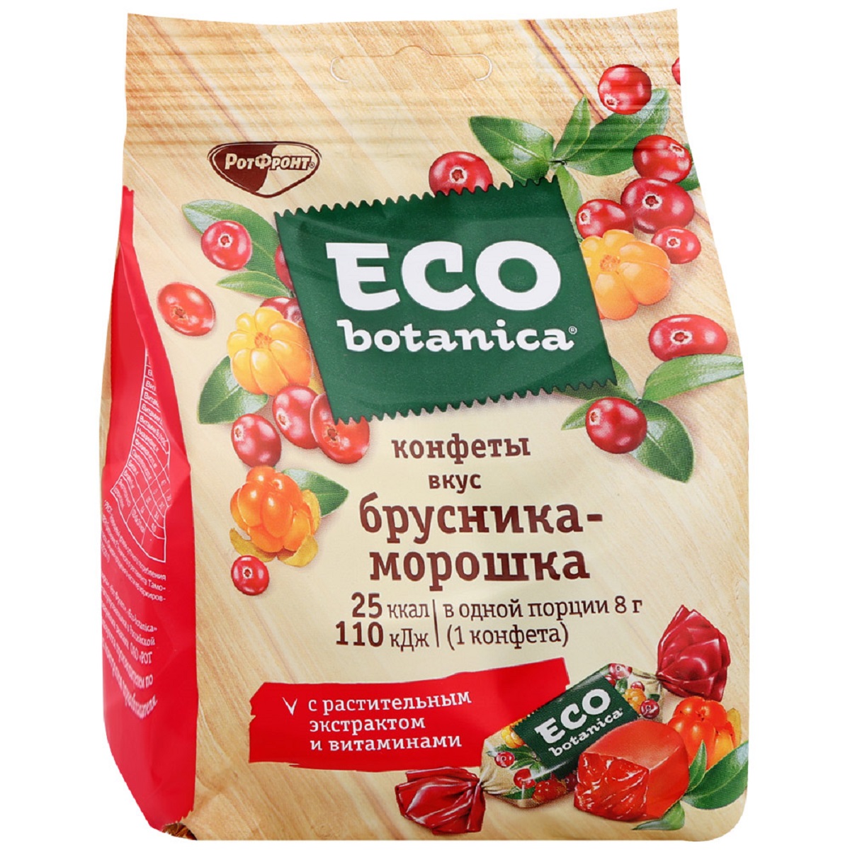 ECO botanica конфеты ЭКО ботаника Брусника-Морошка 200г